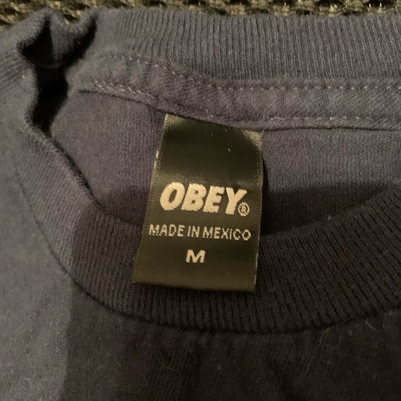 Obey T Shirt Free Speech BLM - Picture 2 of 2